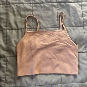 🟡 CLEARANCE DONATING SOON Fabletics beige Ribbed Crop Top